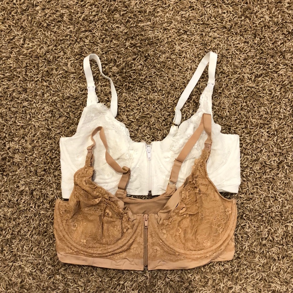2 Rosie Pope two in one nursing bras